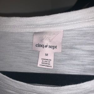 Cinq a sept asymmetrical long sleeve!